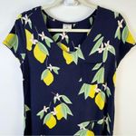 Soma Cool Nights Short Sleeve Sleepshirt Lemons XS X Photo 2