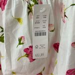 J.Crew NWT  Smocked Cotton Poplin Pajama Top in Rosebud Floral Size‎ XXS BF308 Photo 4