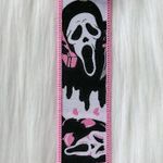Scream Ghostface Horror movie pink keychain Photo 0