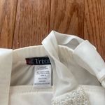 Trixxi white beaded pearl formal dress Photo 4