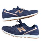 New Balance WL996JCR Navy & Rose Gold Suede Sneakers Women’s 8.5 Photo 0