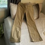 Union bay VTG Y2K low rise 70’s western tan corduroy wide boot flare leg pants 9 Photo 1