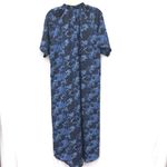 Banana Republic NWT M  Blue Dress Belt Sash Midi Photo 2