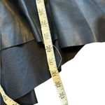 New York And Company  black faux leather midi skirt size 14 Photo 6