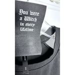 KILLSTAR Ladies UK Size XS Black Lace Trim Gothic Velvet Skater Dress Pre Loved Photo 11