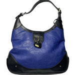 London Fog ‎ Logo Women Blue Medium Purse Handbag EUC Casual Storage Organizer Photo 0