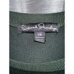 French Laundry Women's Dark Green Crew Neck Sweater 2X Photo 2