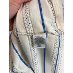 Caslon  Embroidered Stripe V Neck Tank size Large Photo 3