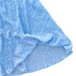 Boutique Blue Floral Short Sleeve Dress Photo 6