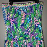 Lilly Pulitzer Rikki strapless tropical floral tiger print romper womens size XL Photo 6