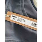 SKIMS Swim Plunge Bikini Top Onyx Size Medium Photo 8