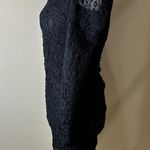 Urban Outfitters Black Stretch Lace Long Sleeve Body Con - XS Photo 3