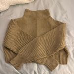 Aritzia Wilfred Montpellier crop merino wool sweater Photo 0