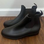 Ibaotty Brown Rubber Ankle Boots Size 11 US Photo 1