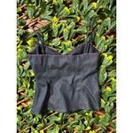 Apostrophe y2k Denim Side Zip Corset Bustier Top Size 8 Photo 1