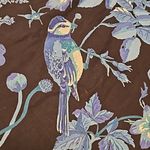 💕BANJANAN💕 Ella Shirt ~ Woden Hedgerow Black Floral Bird Print XS NWOT Photo 10