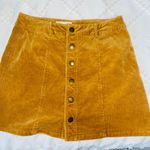 Dillard's Corduroy Button Up Skirt Photo 0