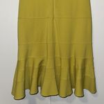 Carlisle  Sleeveless Fit & Flare Dress Chartreuse Women’s Size 10 Photo 8