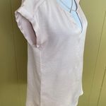 EXPRESS M short sleeve blouse w/scoopneck v-cut neckline pink Photo 3