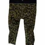 Lululemon Run Top Speed Crop Full-On Luxtreme Mystic Jungle Fatigue Green Black Photo 6