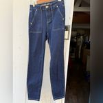 Michael Kors  women’s Chloe Dark Blue Straight Jeans size 2 Photo 6