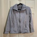 Avalanche  zip up jacket light gray size large Photo 0