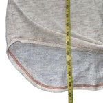 Hummingbird Mixed Media Waffle Knit and Chiffon Top Size Large Photo 7