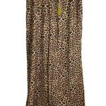 Summersalt  The Perfect Palazzo Pants XL Tan Black Leopard Animal Beach NWT Photo 0