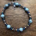 NWT Myra Bag Gold and Blue Multi Photo 5