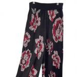 Anthropologie NWT Laia Floral Knit Wide Leg Sweater Pants | Small Petite Photo 6