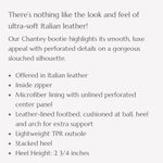 Sofft NWOB Chantey Italian Leather Tan Booties Boots (size 8.5) Photo 1