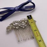 Lot Of 2 Women’s / Girl’s Hair Clip Barrettes 1 Signed Diana Handmade Photo 4