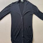 Aritzia Wilfred  Linen Blend Long Cardigan Sweater Photo 3