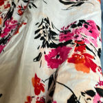 B. Smart B. Sweet: Pink & Black Floral Dress- Cotton Blend- 8 Photo 5