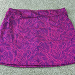 Vineyard Vines  Performance Skort Womens Pink Purple Leaf Print‎ Athletic Photo 0