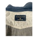 Vanity Dark Denim Trucker Jacket Size M Photo 8