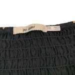 Mon Ami Crop Top XL Black Stars Long‎ Sleeve Sheer Festival Party Photo 3