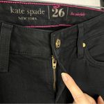 Kate Spade Jeans Womens Size 26 Black Skinny Denim Casual Feminine Chic Capsule Photo 5