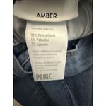 Paige Jeans Womens 32 Light Wash Blue Amber Straight Leg Stretch Denim 5 Pocket Photo 5