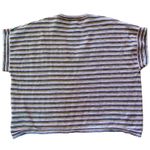Madewell ‎ Striped Paulson Sweater Womens Medium Boxy Photo 3