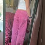 Free People  pink cargo pants Photo 2