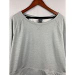 Champion Womens Duo Dry Sweatshirt L Light Gray Photo 4