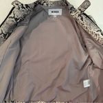 BB Dakota Faux Leather Snake It Or Break It Moto Jacket Women's XS Gray NWOT Photo 4