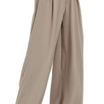 Long Palazzo Work Pants Brown Size XS Photo 1