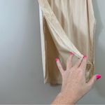Vanity Fair Vintage  Satin Tan Slip Skirt Photo 2