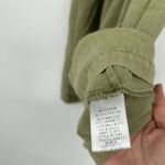 Giddy Up Glamour  Boho Off The Shoulder Romper Olive Green Embroidered Size S Photo 9