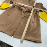 Pietro Brunelli Coat Womens Small Brown Yellow The Divina Maternity Jacket Photo 11