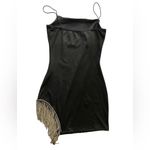 Windsor Black and Silver Party Dress Photo 7