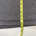 Romeo + Juliet Couture Romeo & Juliet NWT Gray Stitched Chevron Short Sleeve Sweatshirt Photo 6