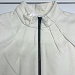 Chico's Weekends by Chico’s Ecru Women’s Full Zip Up Sleeveless Mock Neck Vest-Size 3/XL Photo 6